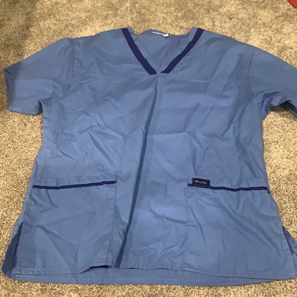 Scrub top.